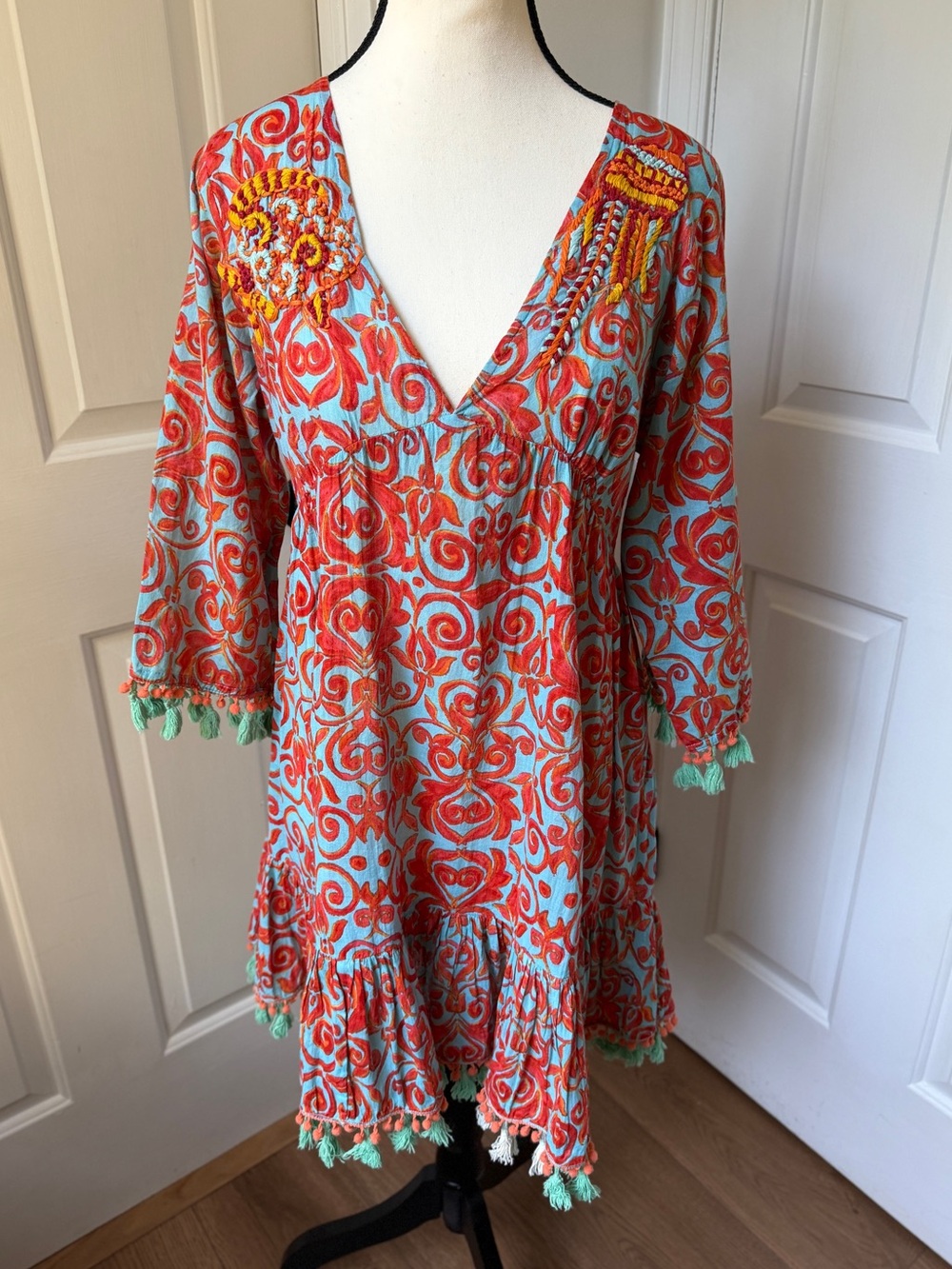 Antica Sartoria by Giacomo Cinque Mini Coverup Dress Small